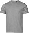 T1150 1150 Tee Jays Unlabeled Luxury T-Shirt Heather Grey  colour image